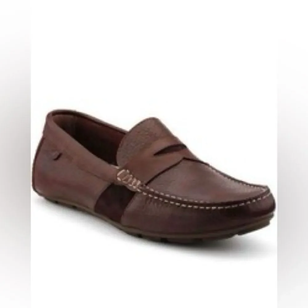Sperry Men’s Wave Driver Penny Loafer Dark Brown NEW in box Size 9.5 Memory Foam